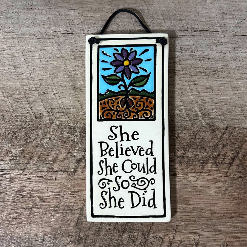 Ceramic Hanging Plaque